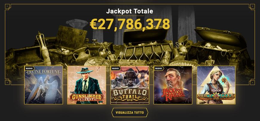 Casinoly Casino jackpot
