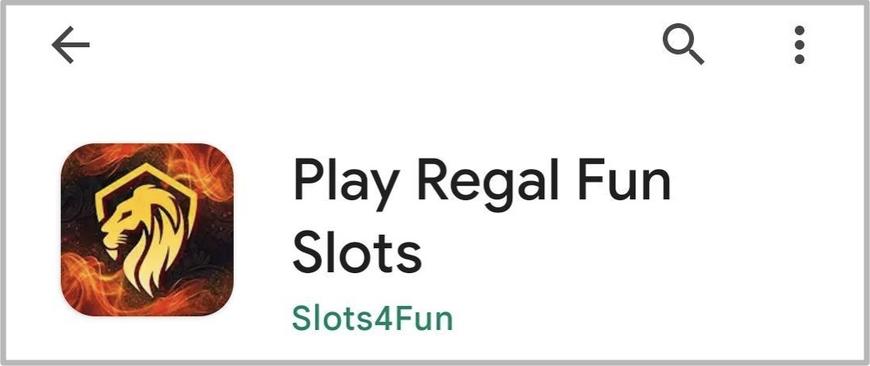 Play Regal app